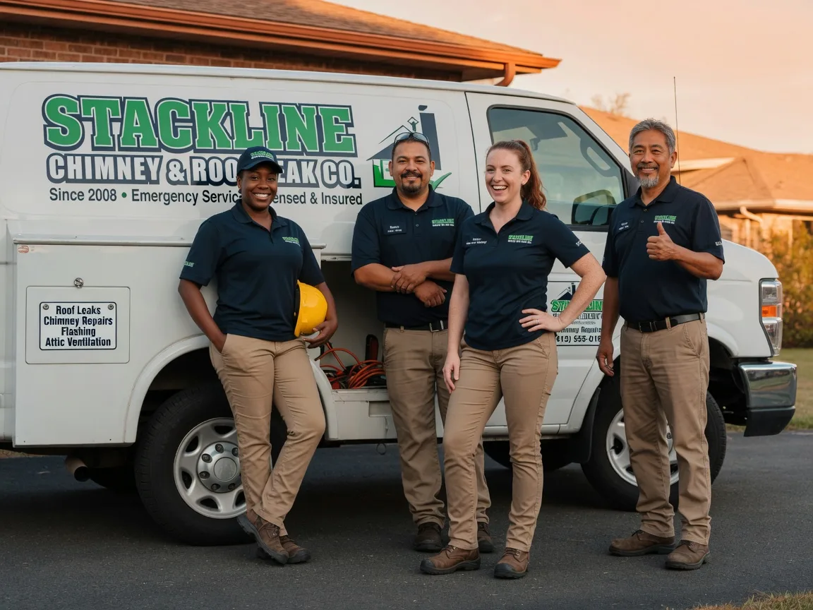 Chimney flashing repair company in Enfield, NC